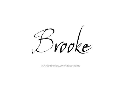 brooke tattoo model|brooke tattoo designs.